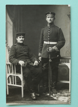 Ansichtskarte Foto AK Kassel 1914-1918 Soldaten Uniform Militär Hessen